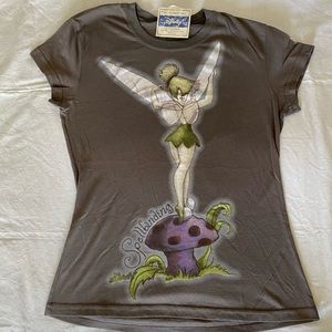 Disney Tinkerbell grey shirt